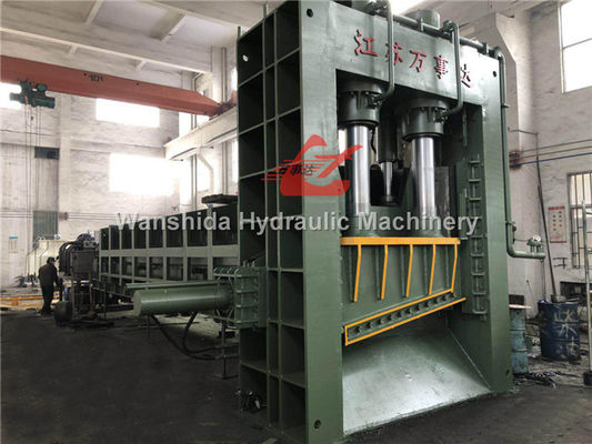 Металлолом оборудование гильотиновая стрижка для металлоперерабатывающего завода 20 т/ч